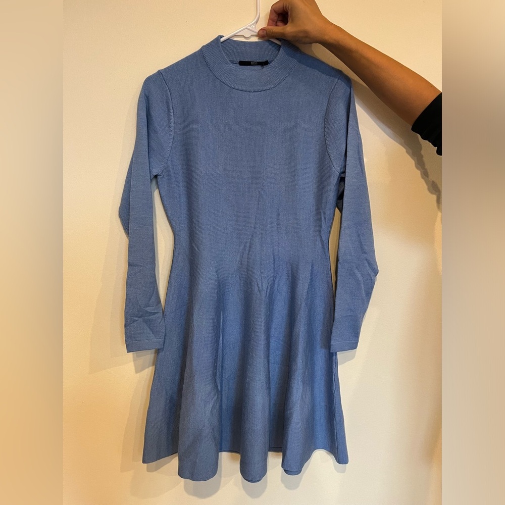 Hugo Boss 100% Wool sweater dress NWOT